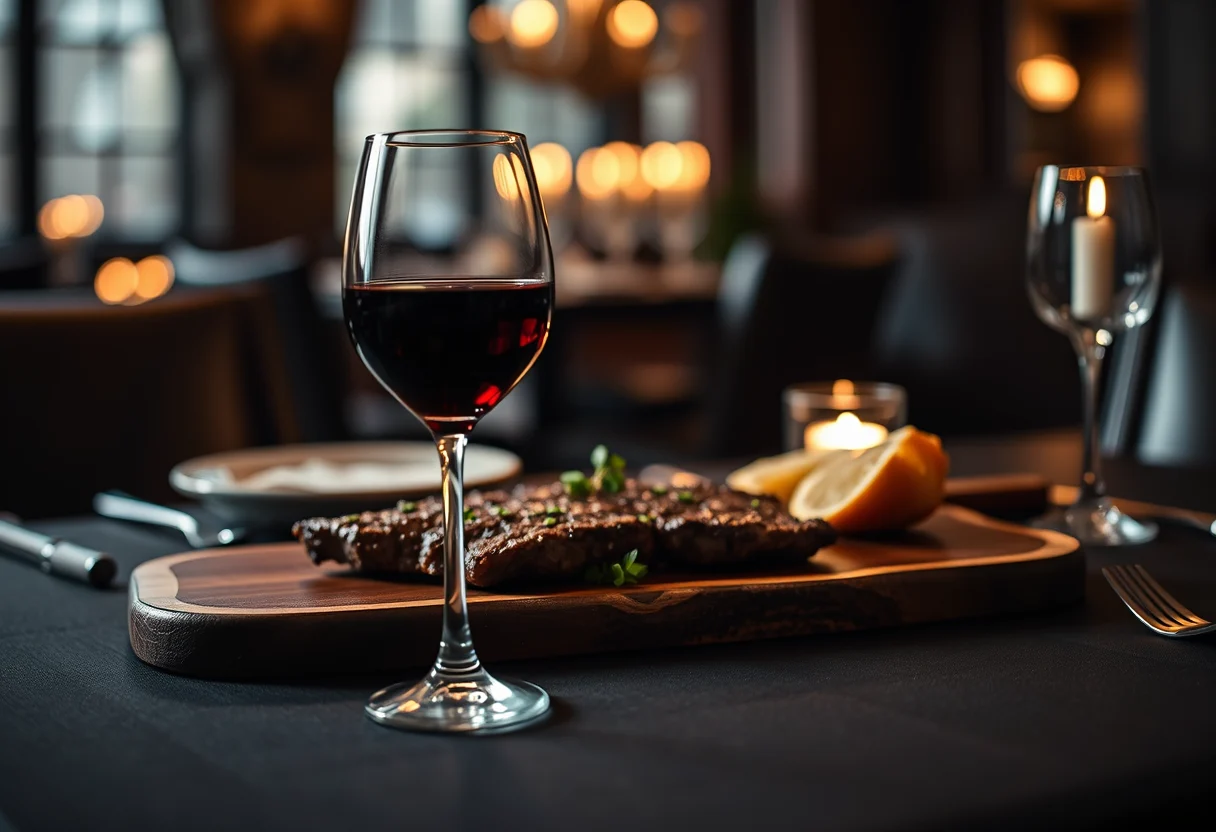 Vino de la tierra junto a la brasa