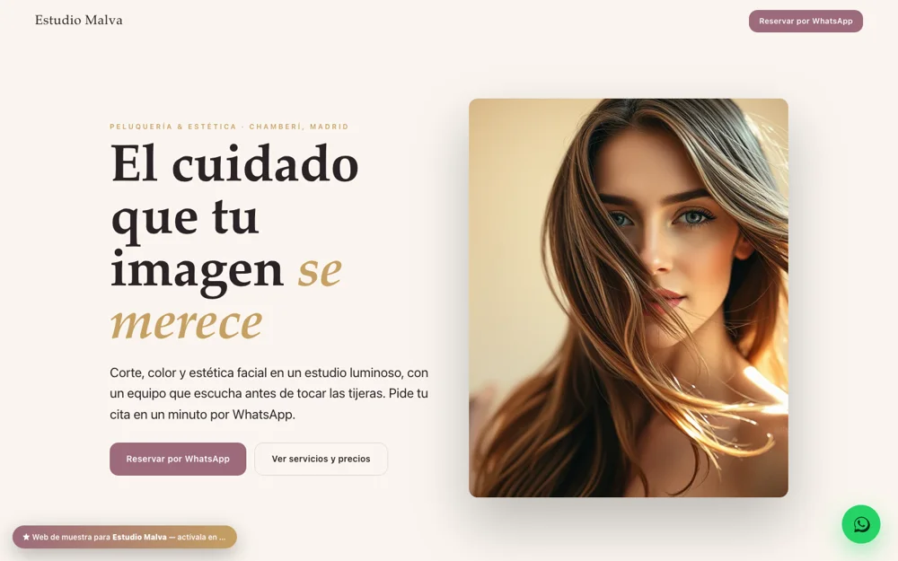 Estudio Malva — Peluquería & Estética