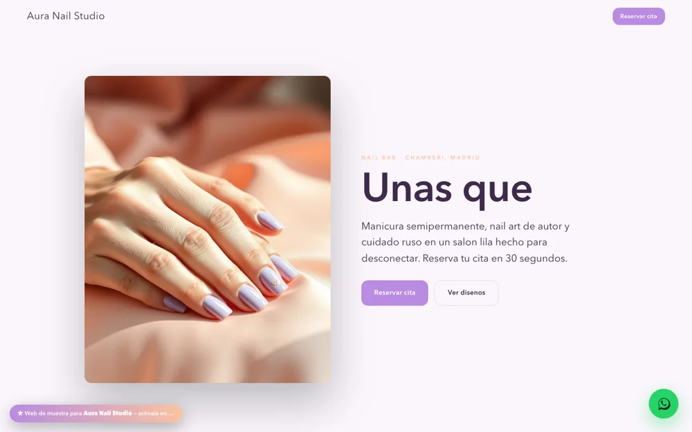 Aura Nail Studio — Nail bar y estetica de manos