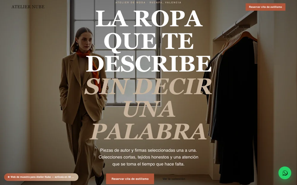 Atelier Nube — Boutique de moda premium