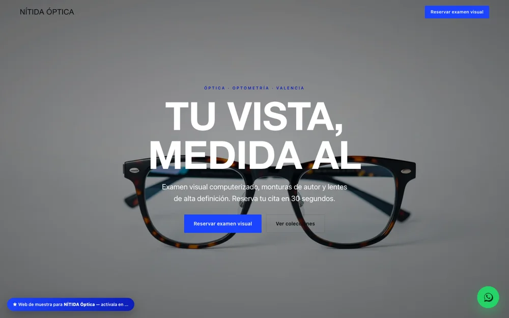 NÍTIDA Óptica — Óptica y optometría