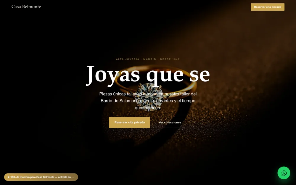 Casa Belmonte — Alta Joyería